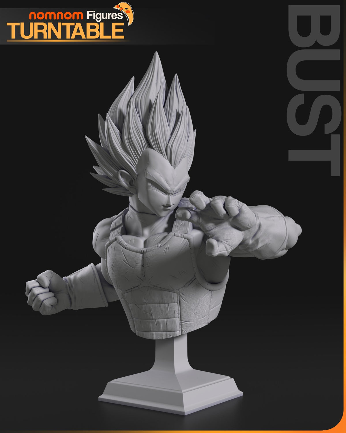 Vegeta vs Broly resin figure