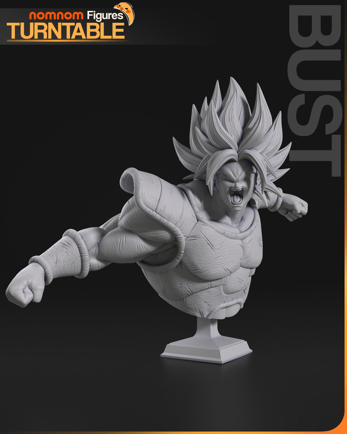 Vegeta vs Broly resin figure