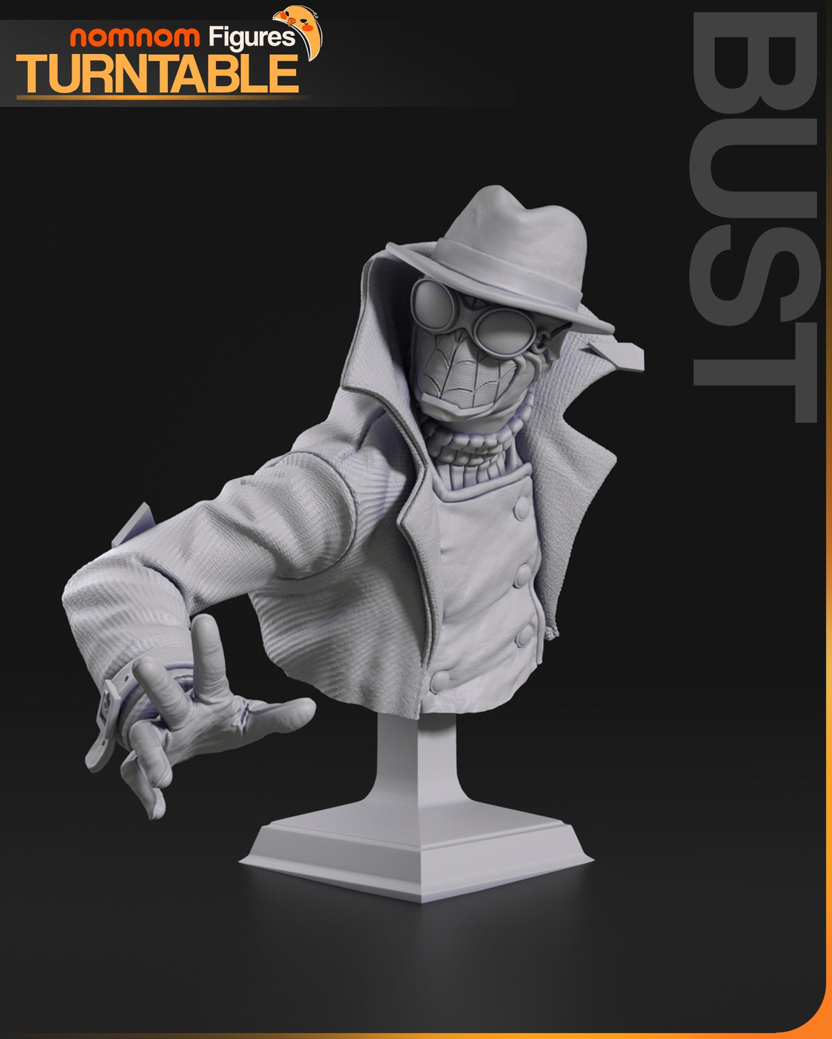 Spider-Noir resin figure