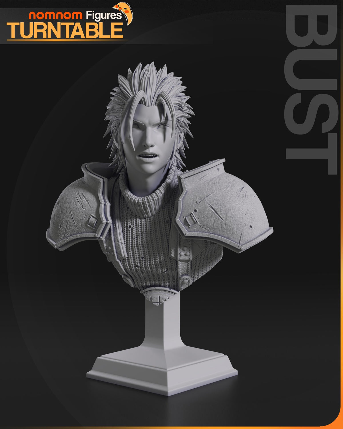 Zack Fair resin figure