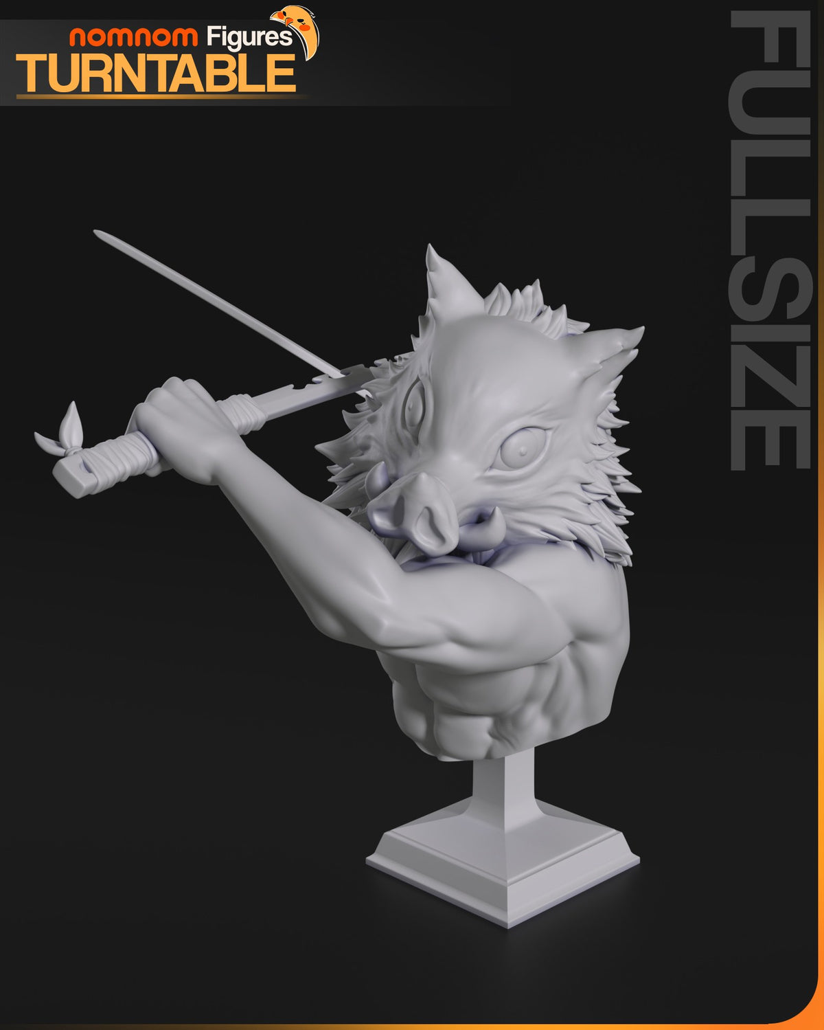 Inosuke resin figure