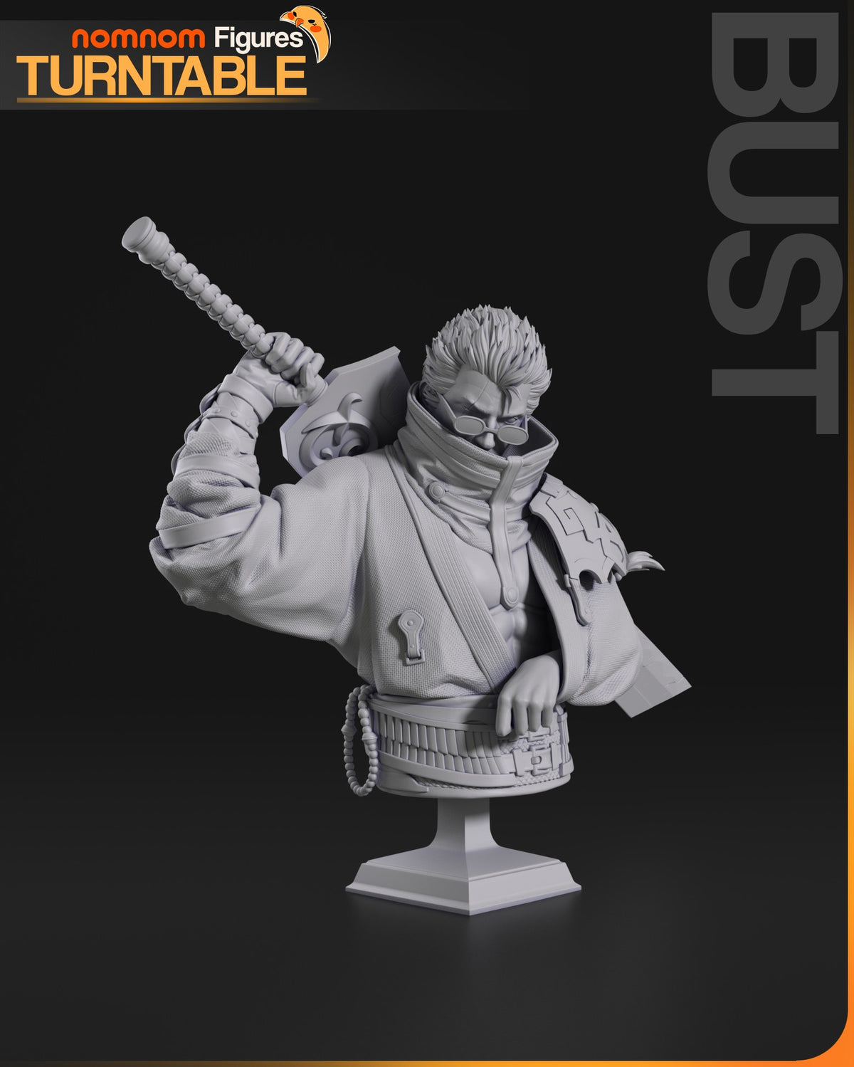 Auron resin figure