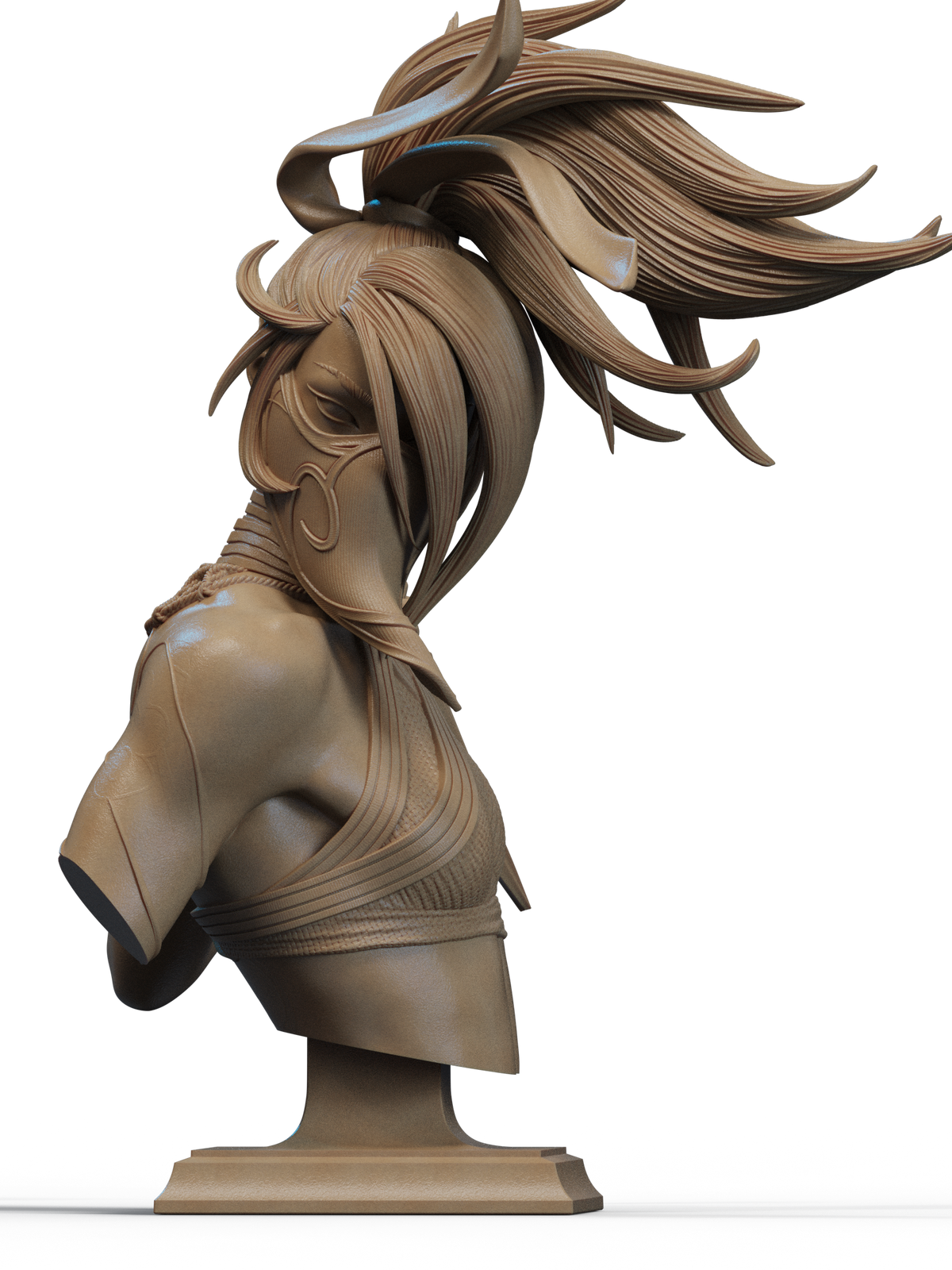 Akali resin figure