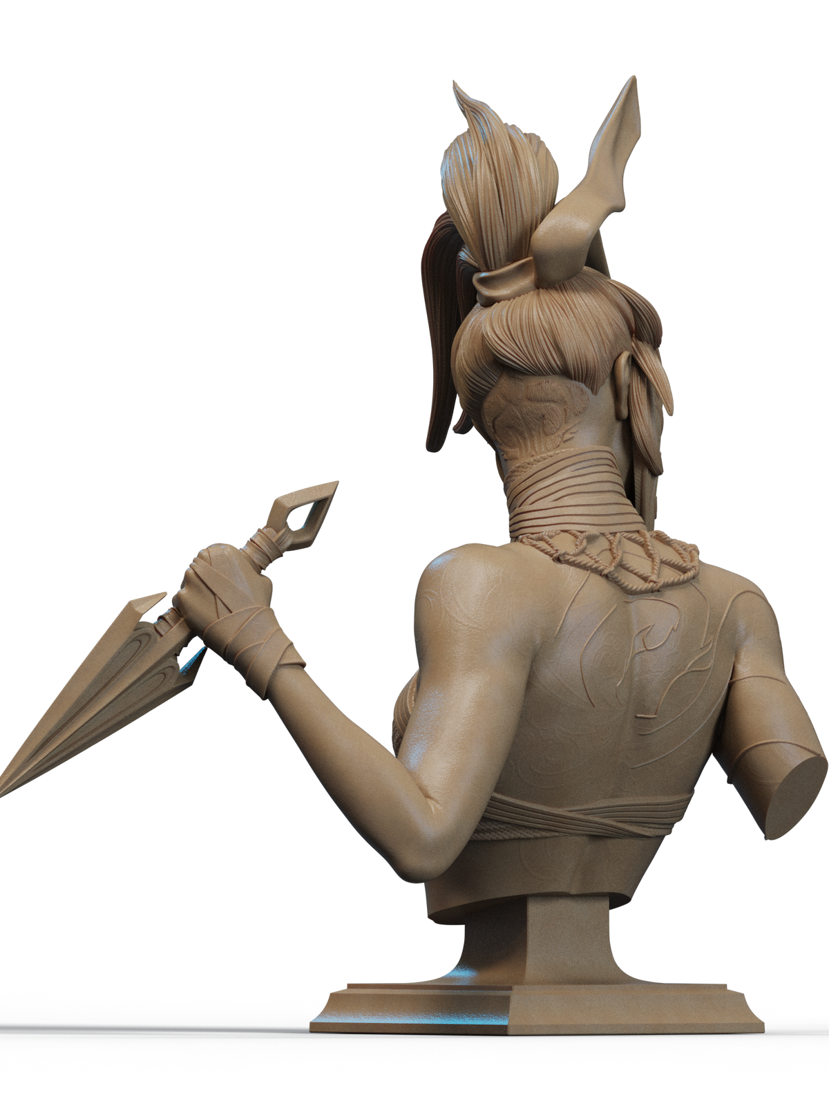 Akali resin figure