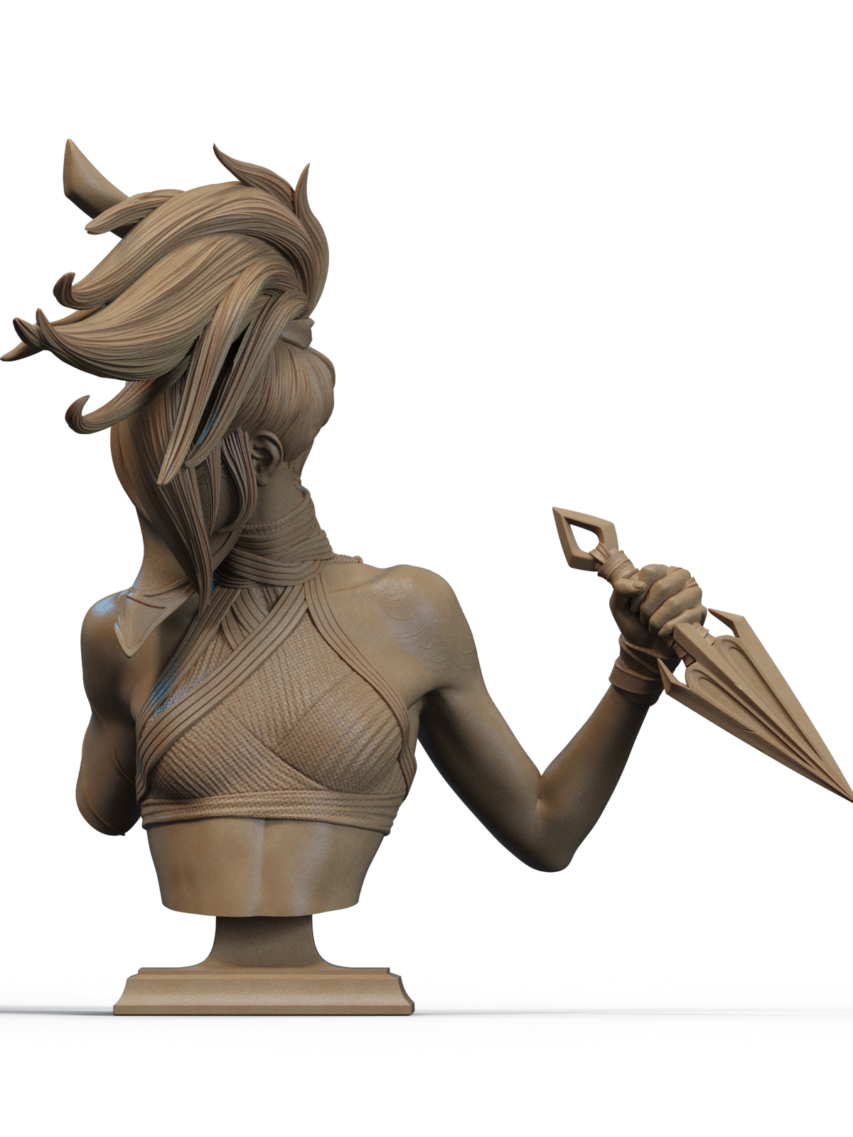 Akali resin figure