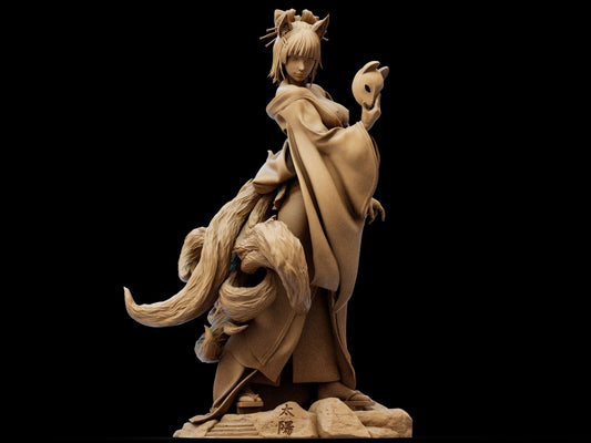 Amaterasu resin figure