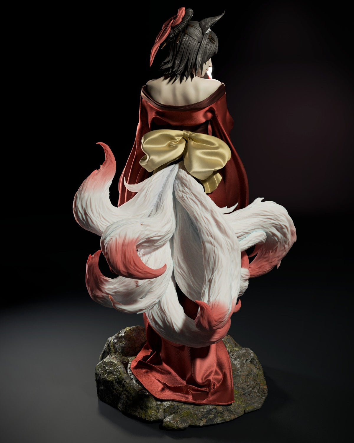 Amaterasu resin figure
