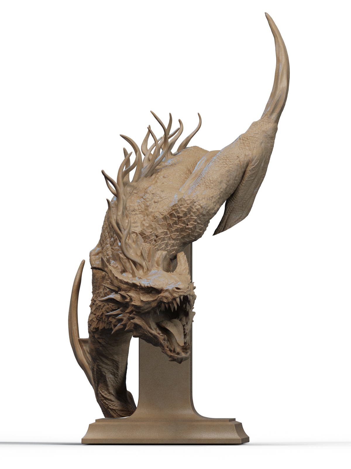 Apollo Full Figure, Harp resin figure