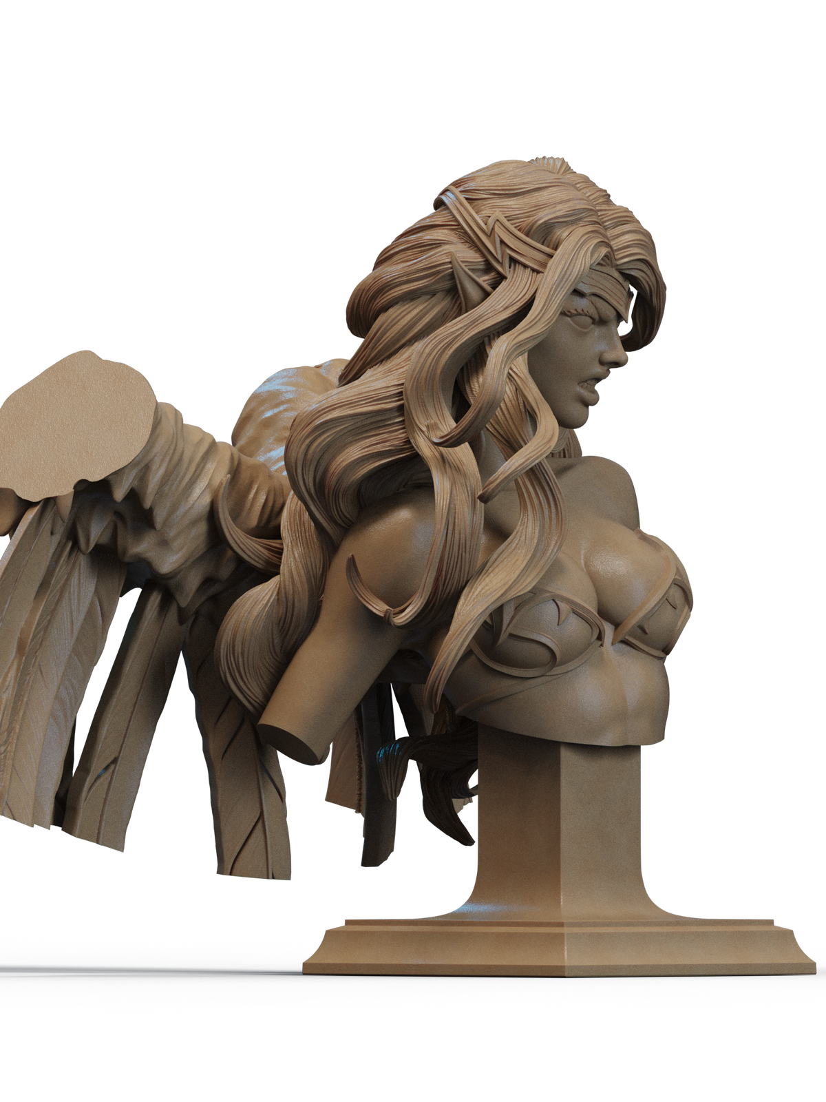 Apollo Full Figure, Bow (2-Piece Prop) resin figure