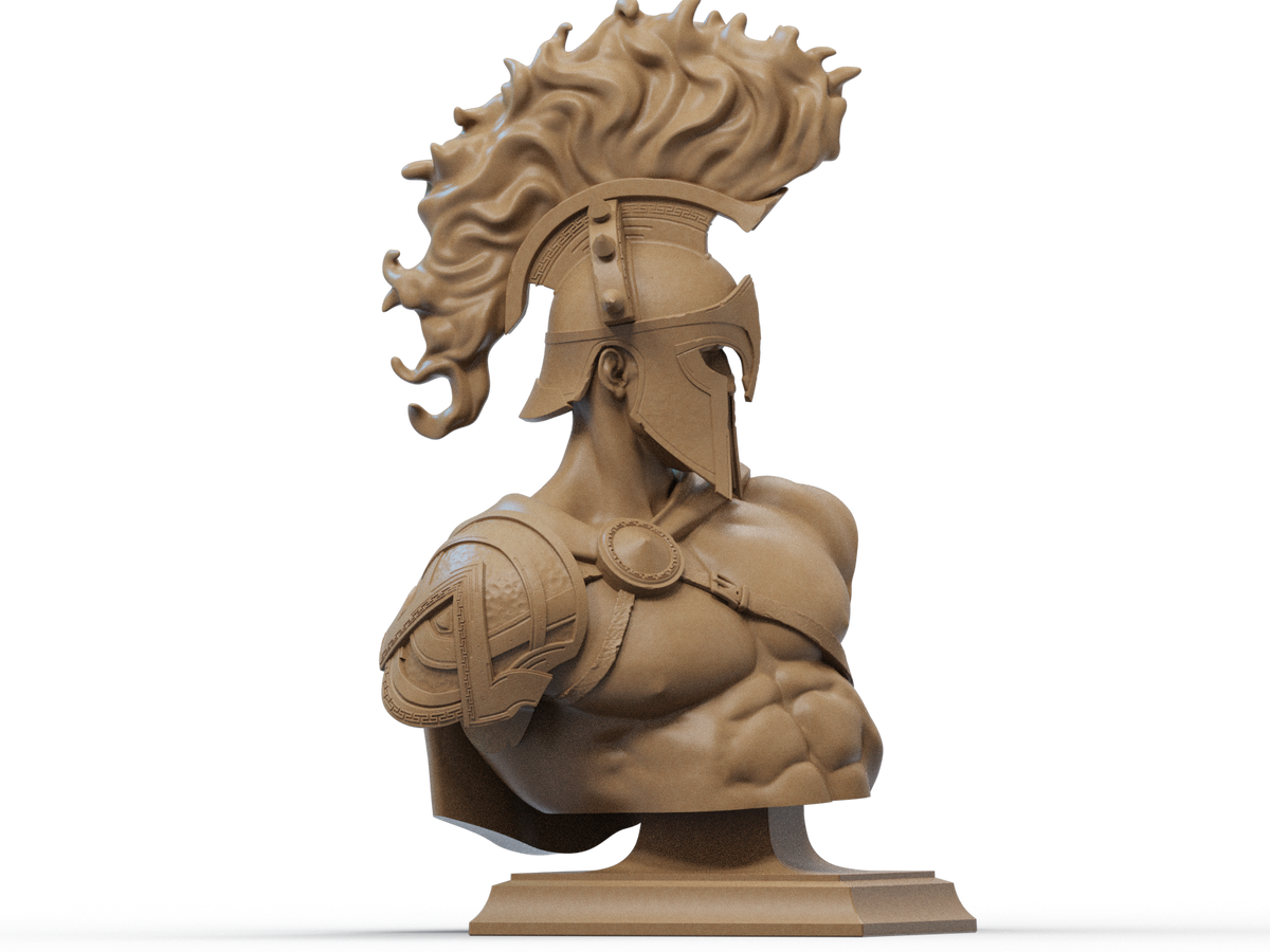 Ares resin figure