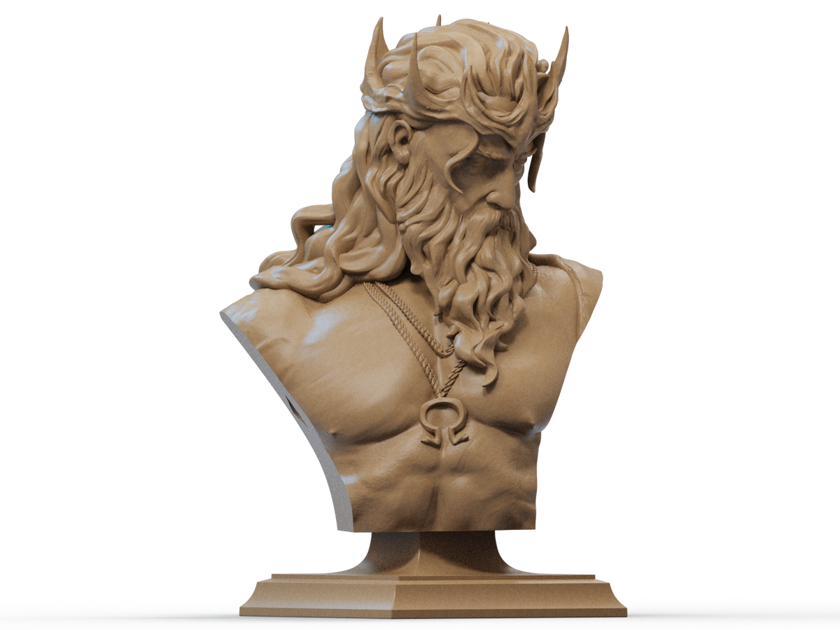 Ares resin figure