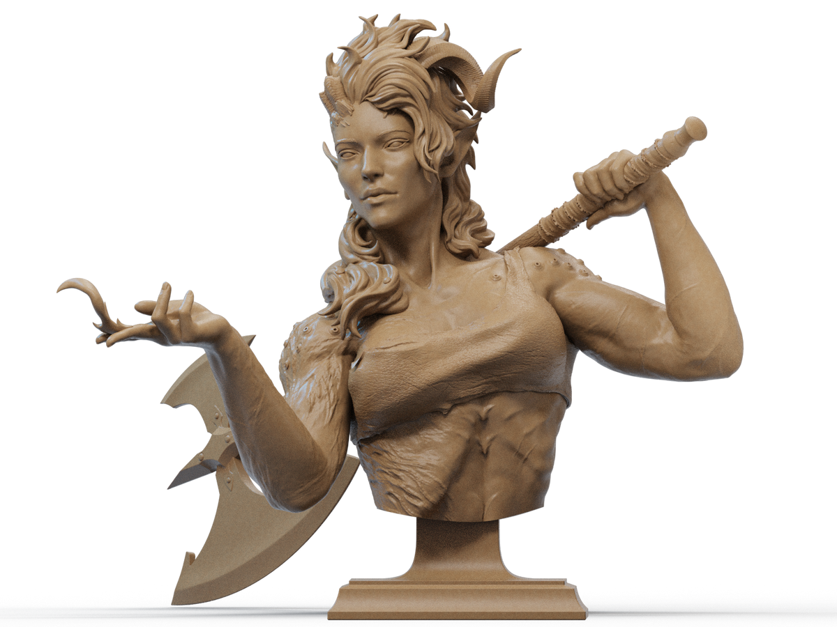 Asuka Bust resin figure