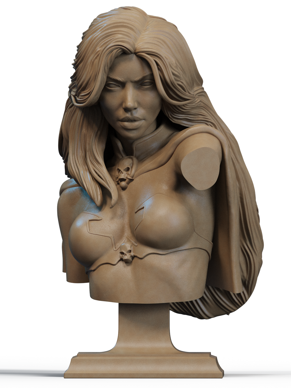 Atom Eve Bust resin figure