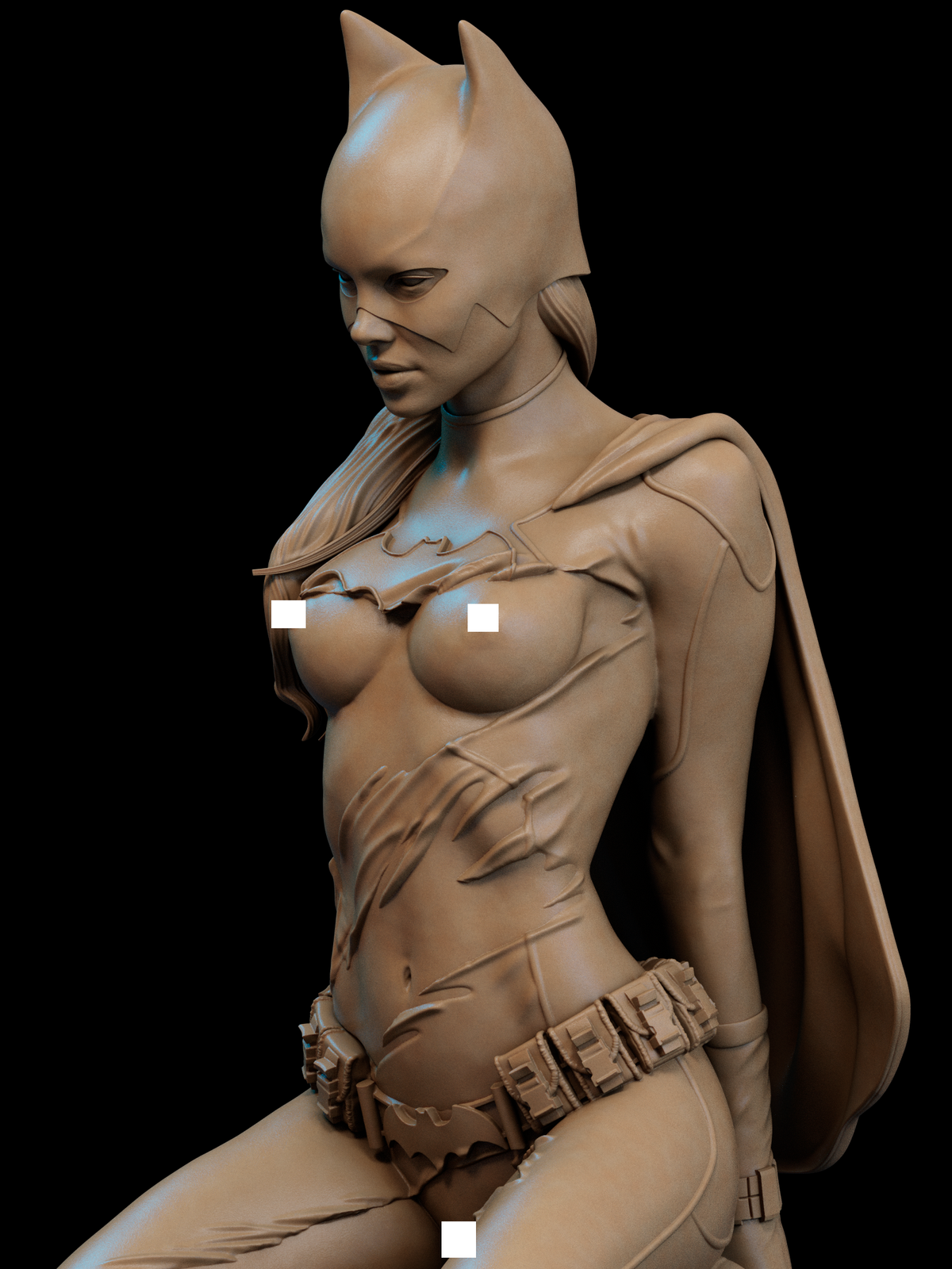 Atom Eve Bust resin figure