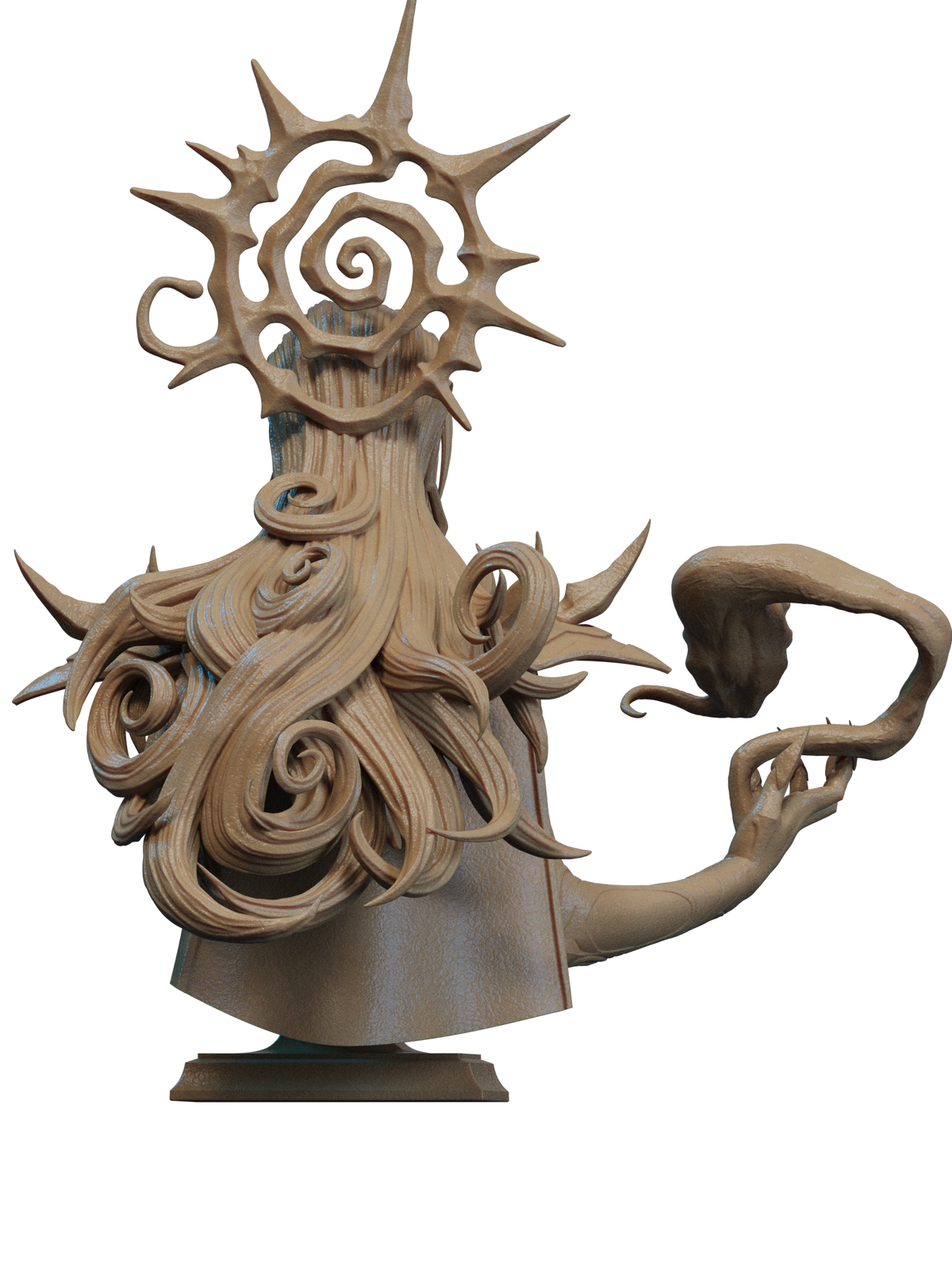 Azashara The Drowned Princess Fish Base resin figure