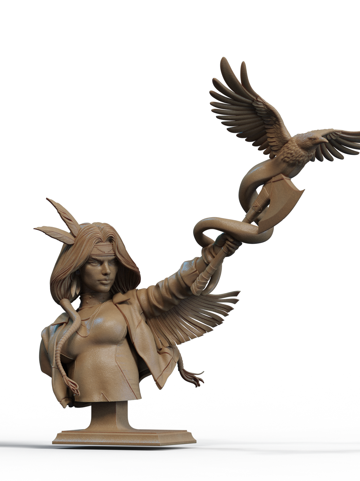 Azashara The Drowned Princess Fish Base resin figure
