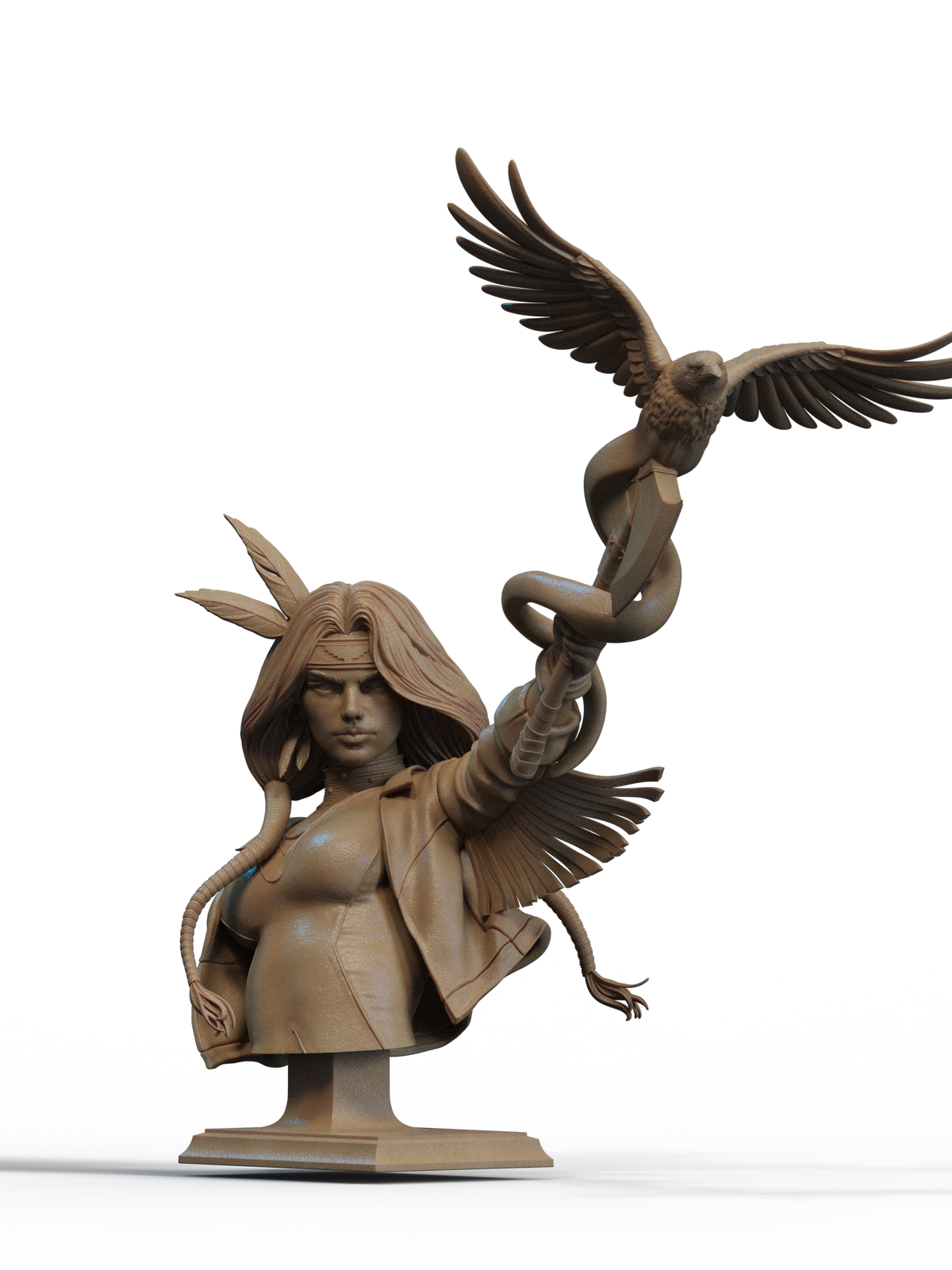 Azashara The Drowned Princess Fish Base resin figure