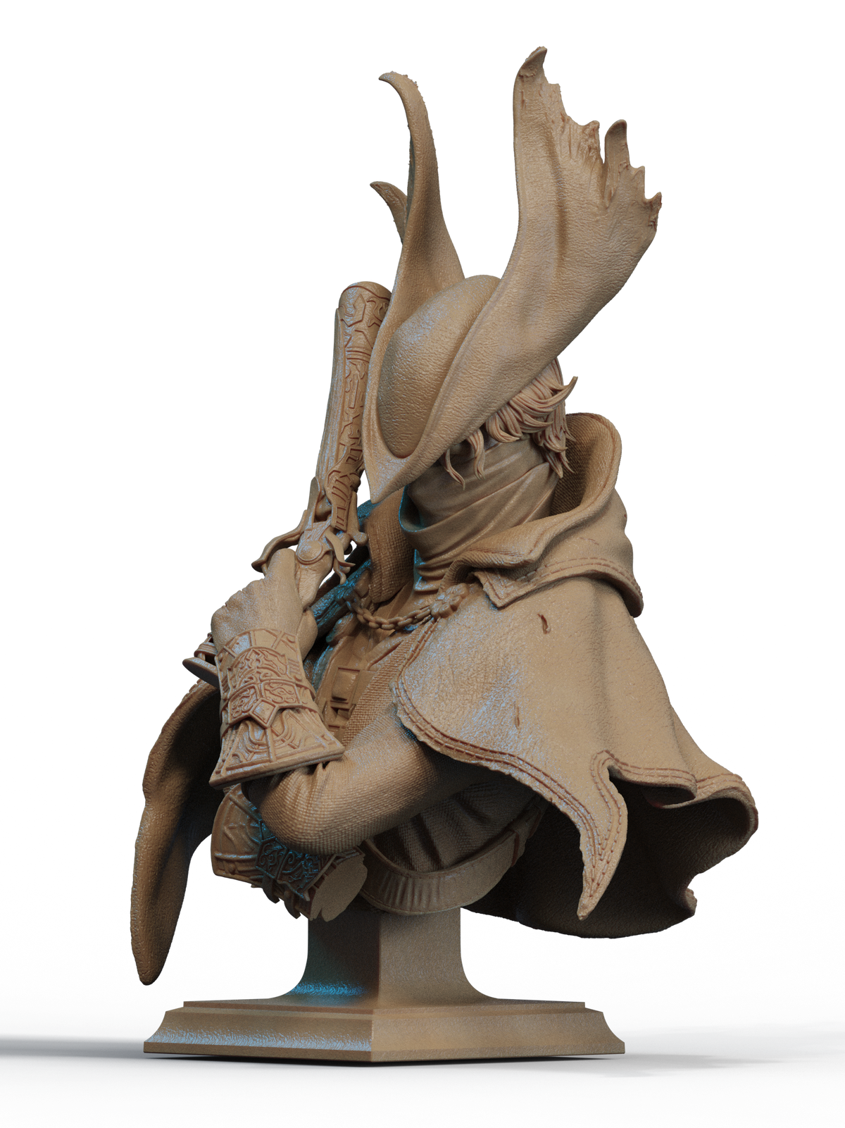Azashara The Drowned Princess Fish Base resin figure