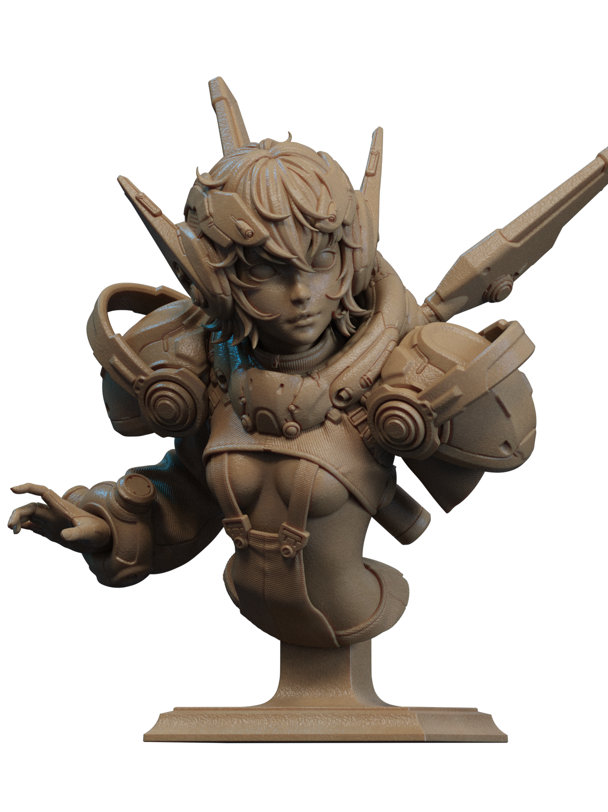 Azashara The Drowned Princess Coral Base resin figure