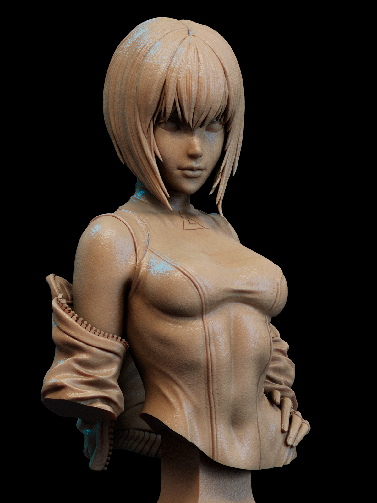 Azashara The Drowned Princess Coral Base resin figure