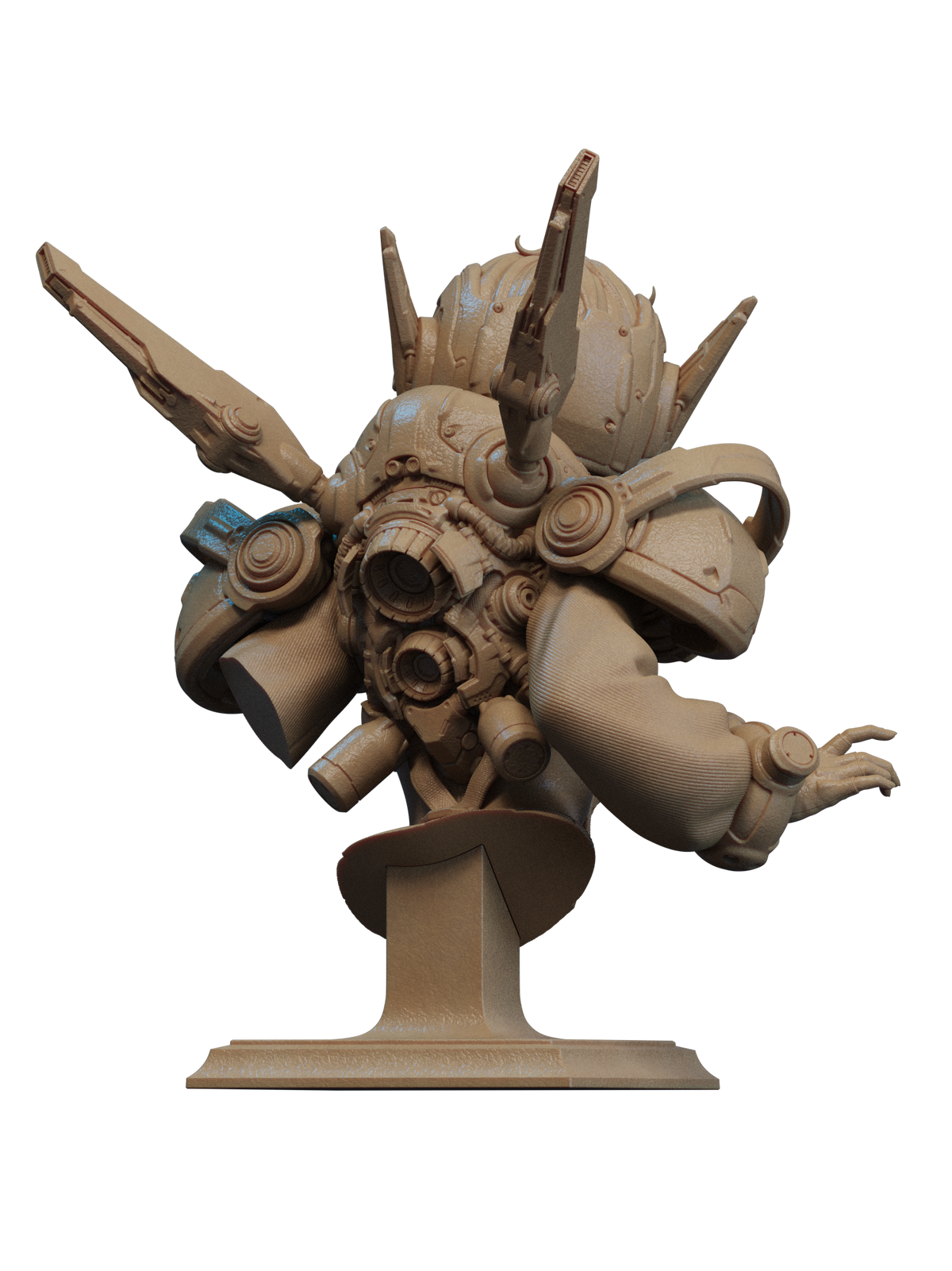 Azashara The Drowned Princess Coral Base resin figure