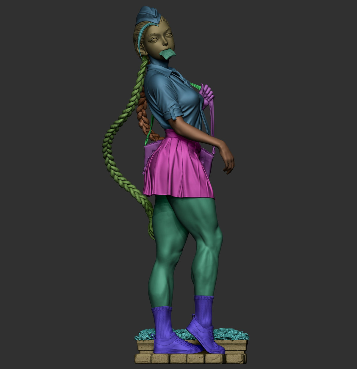 Cammy White (School Girl) resin figure