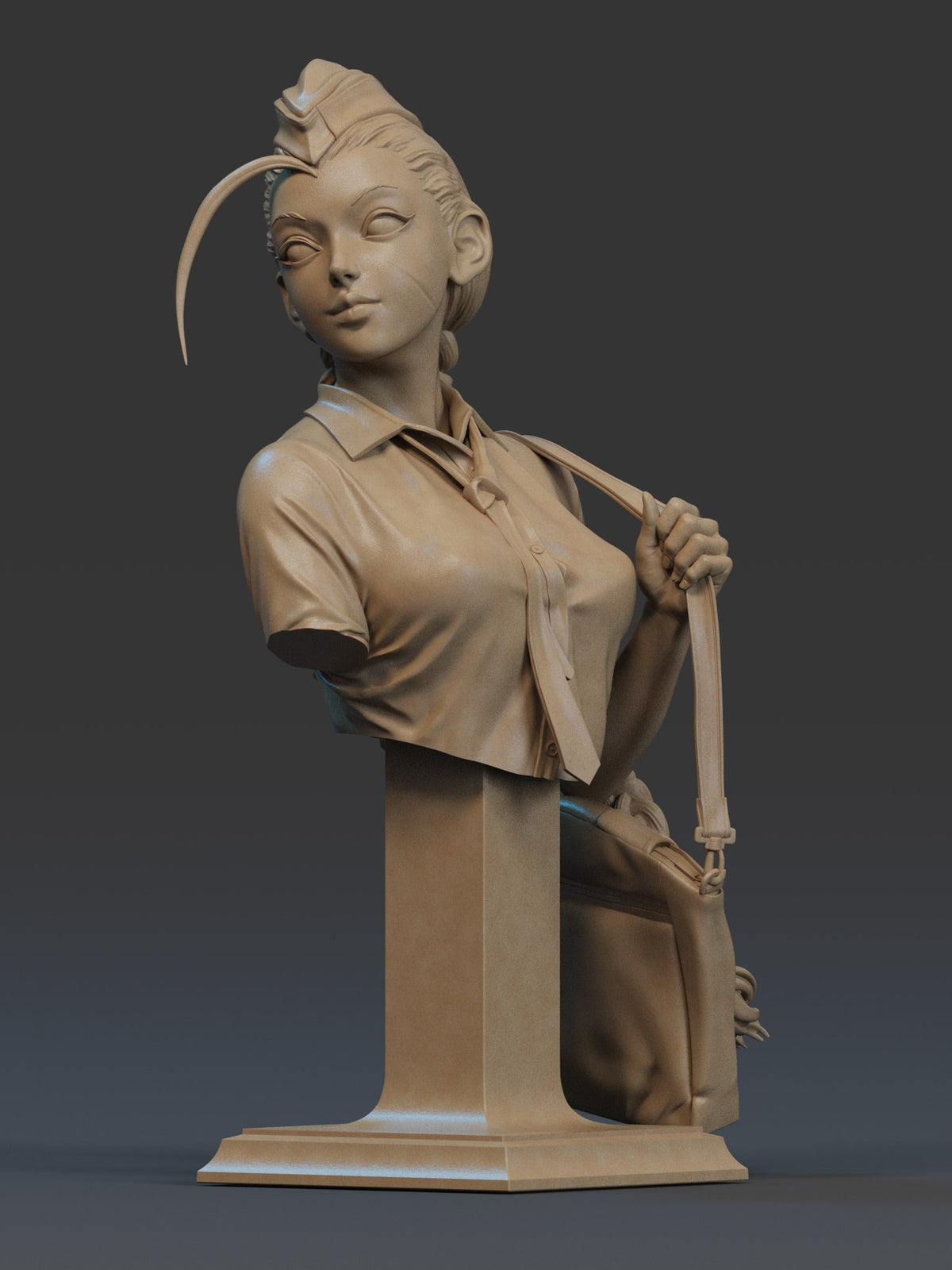 Cammy White (School Girl) resin figure