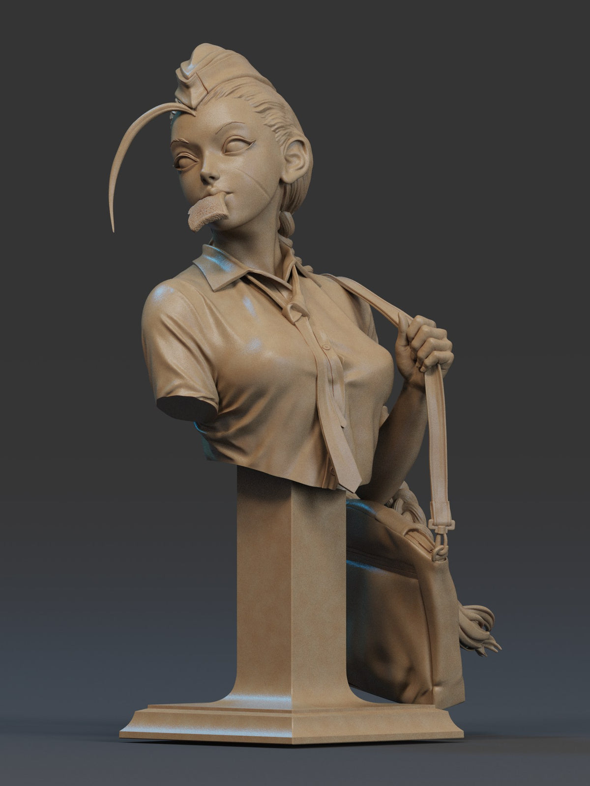 Cammy White (School Girl) resin figure