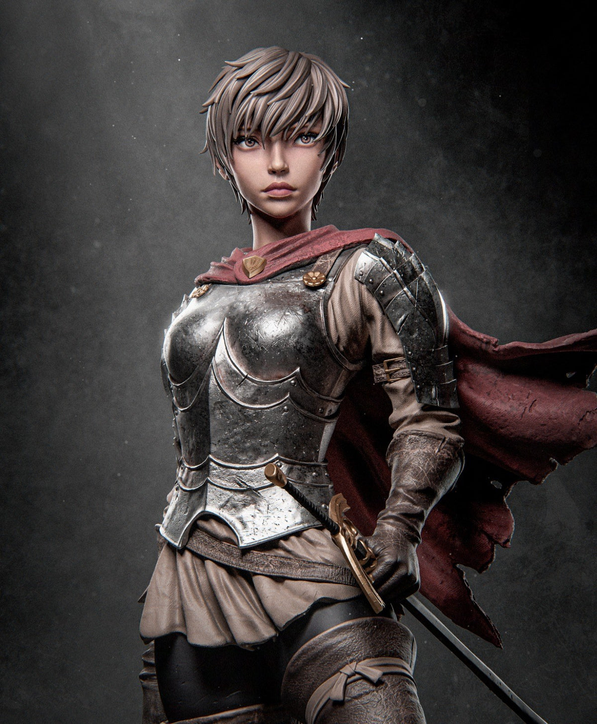 Casca resin figure