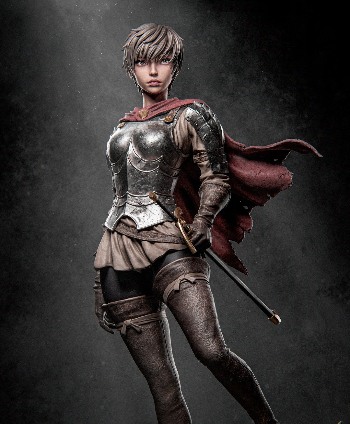 Casca resin figure