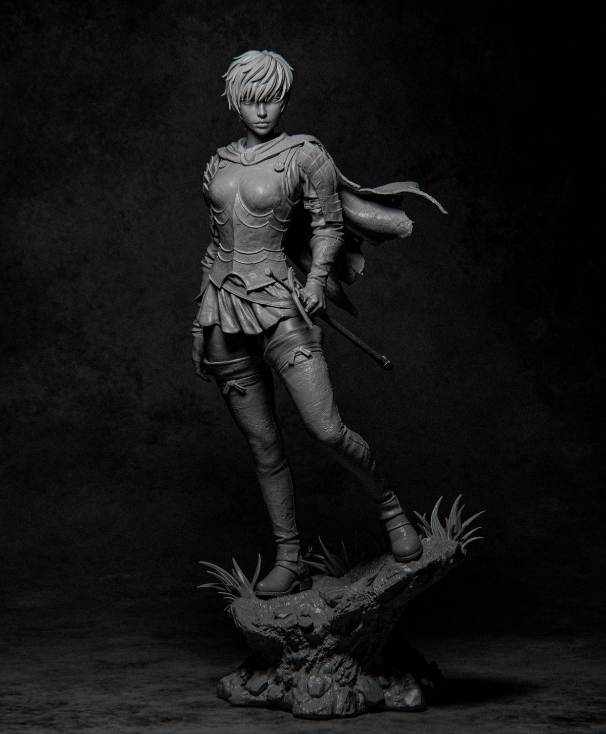 Casca resin figure