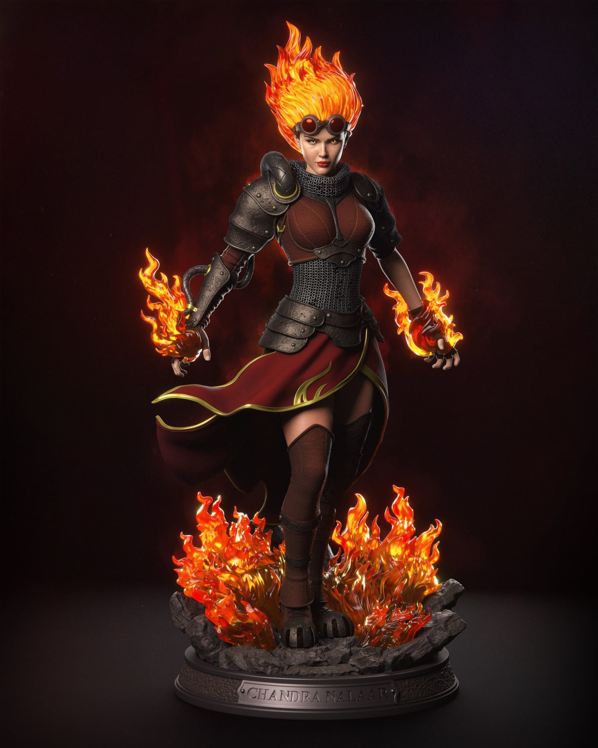 Chandra Nalaar resin figure
