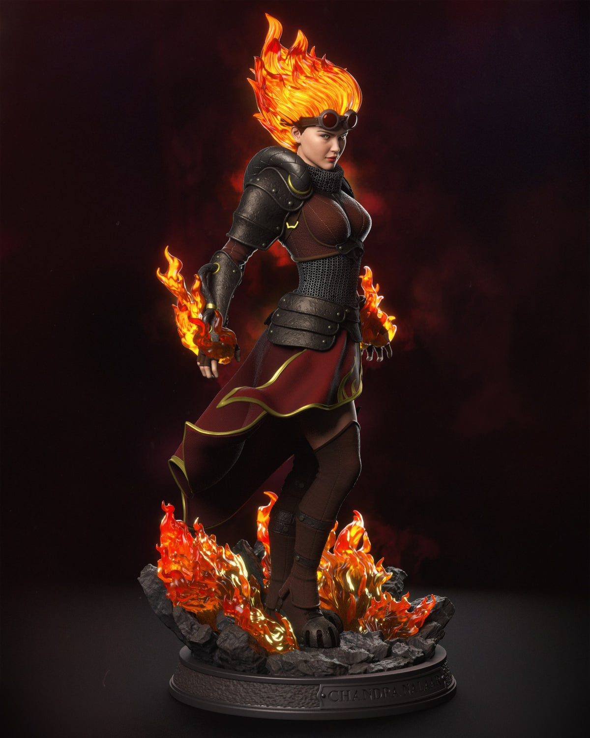 Chandra Nalaar resin figure