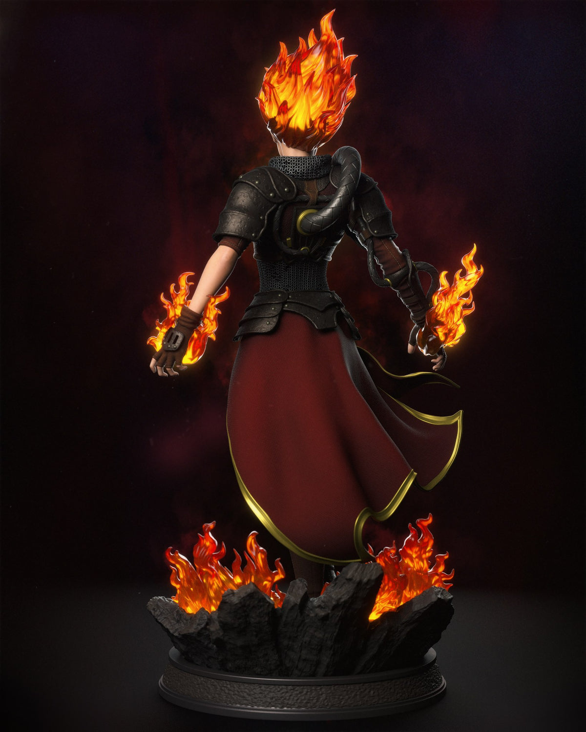 Chandra Nalaar resin figure
