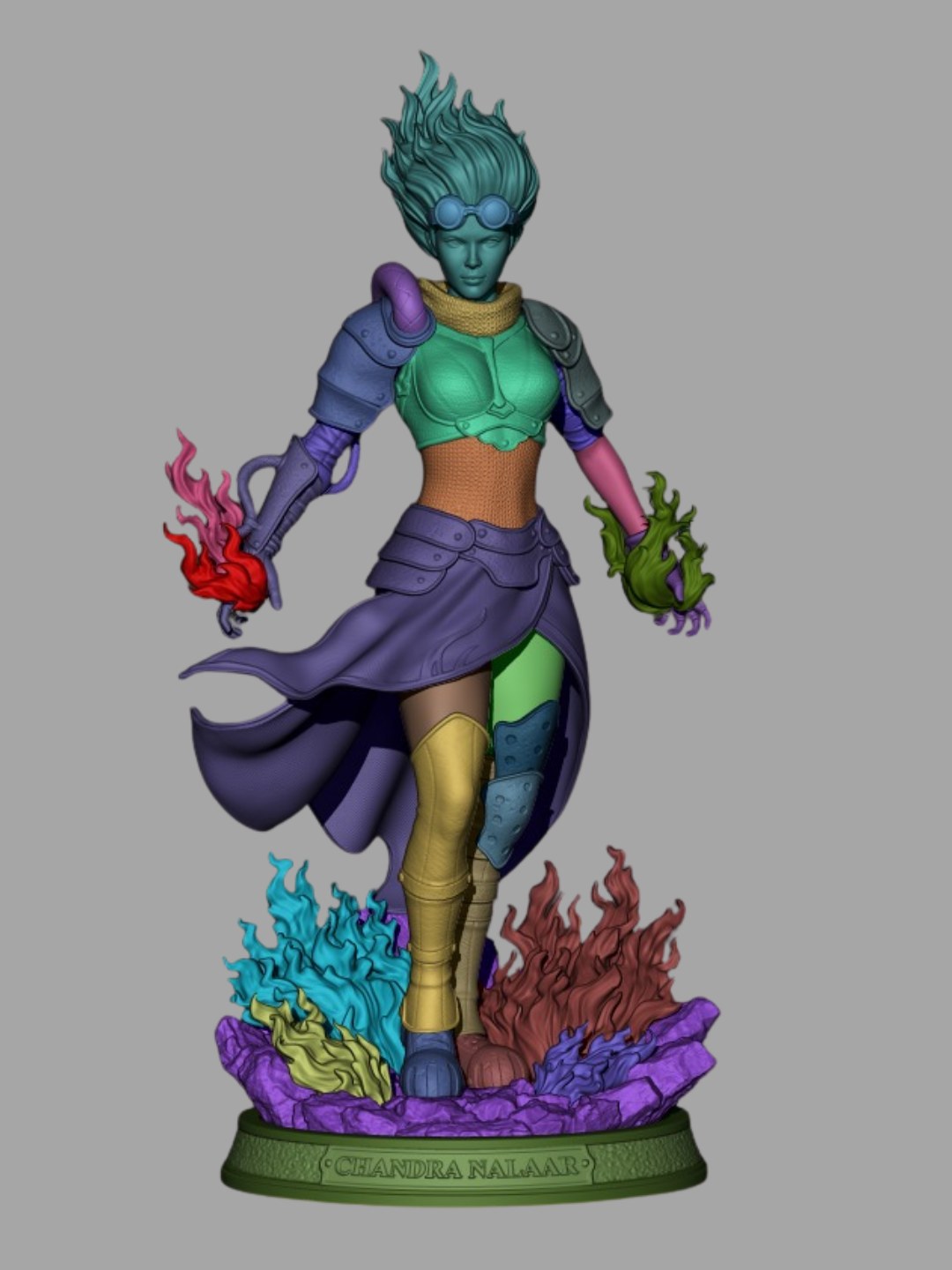 Chandra Nalaar resin figure