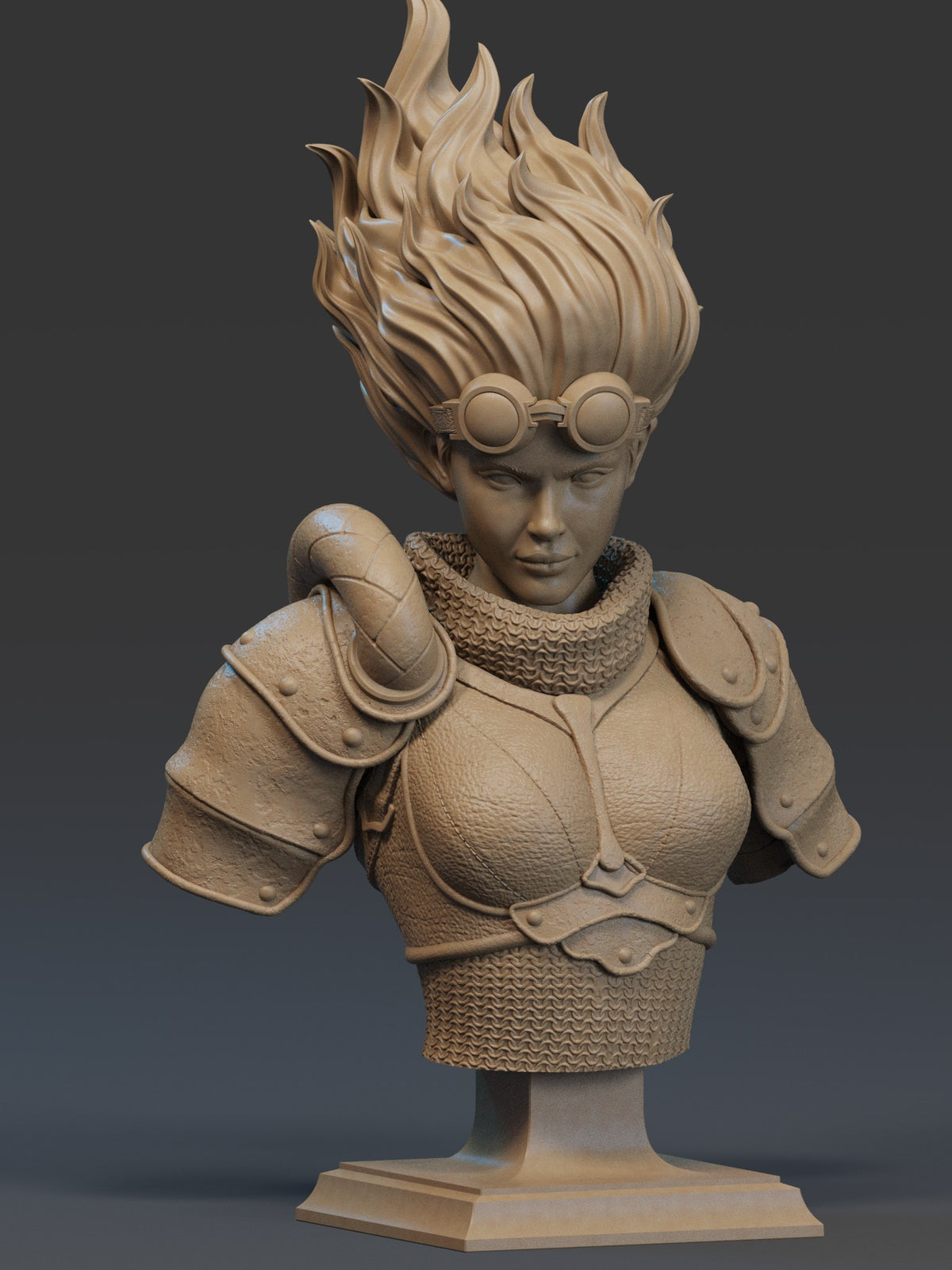 Chandra Nalaar resin figure