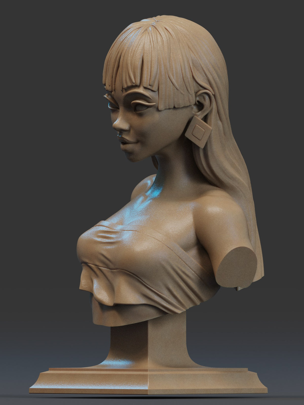 Chel resin figure
