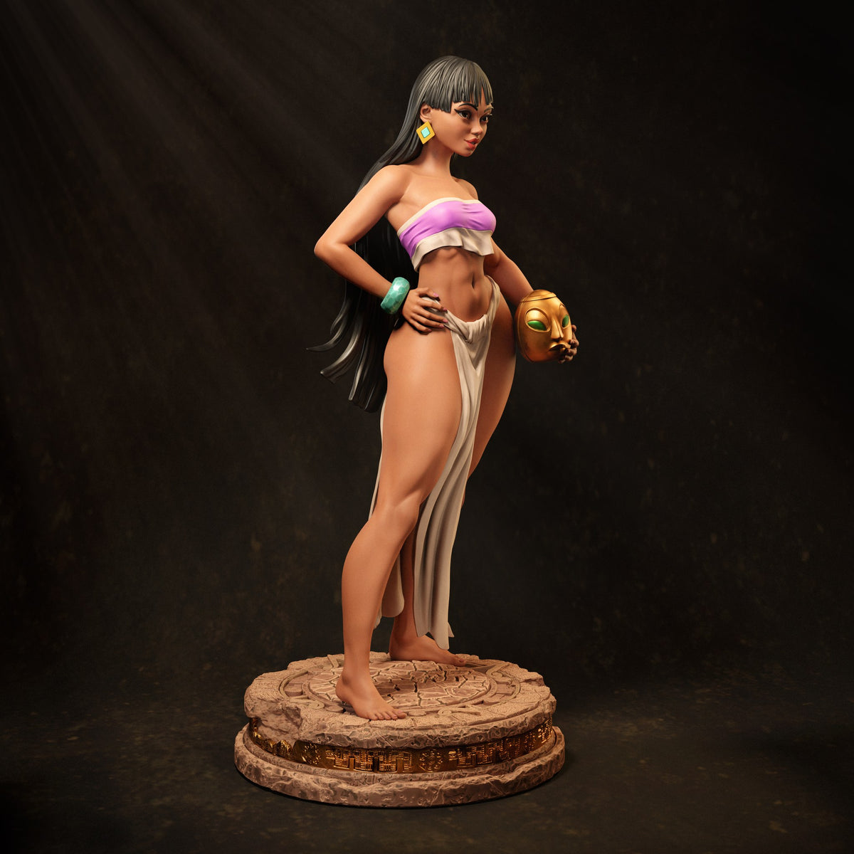 Chel resin figure