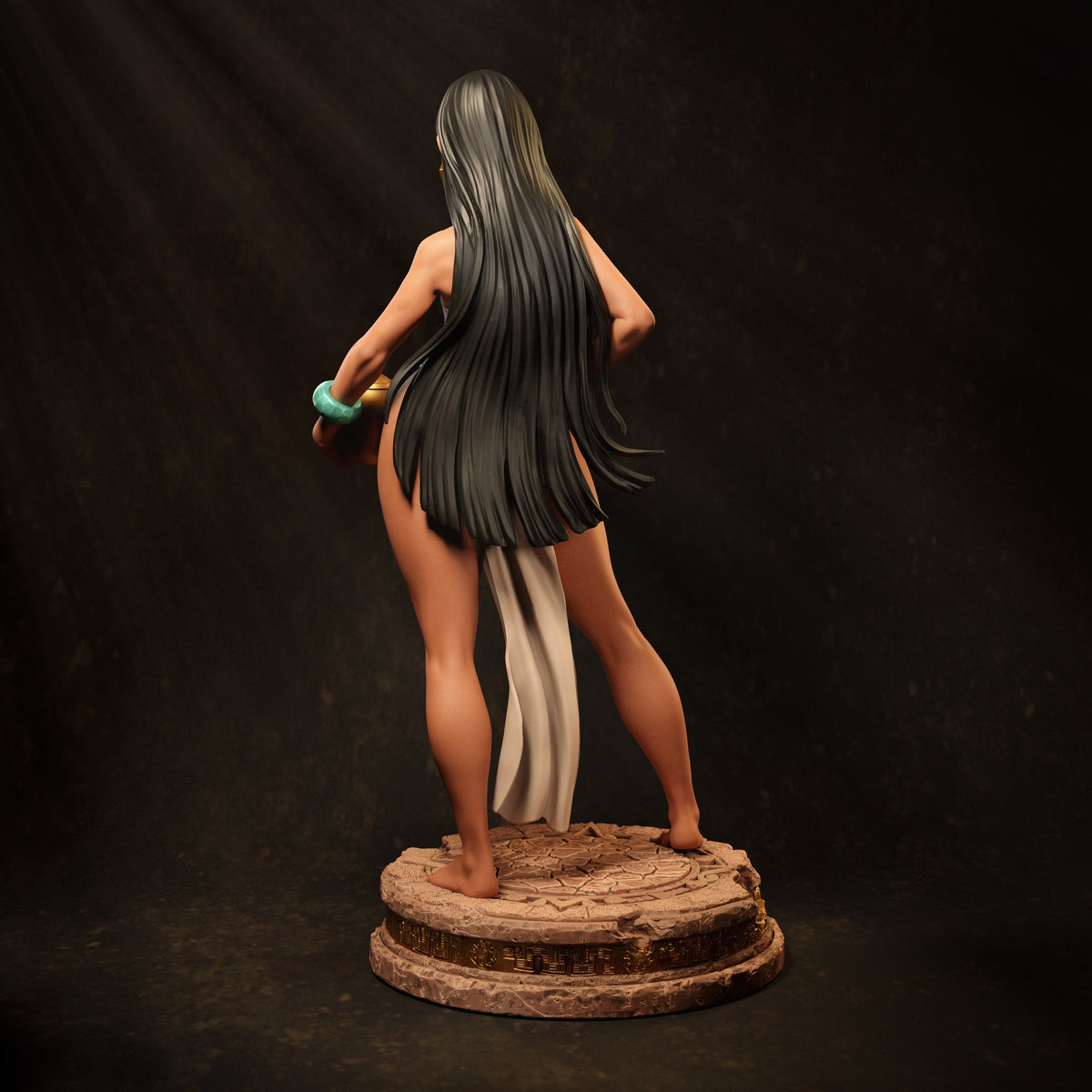 Chel resin figure