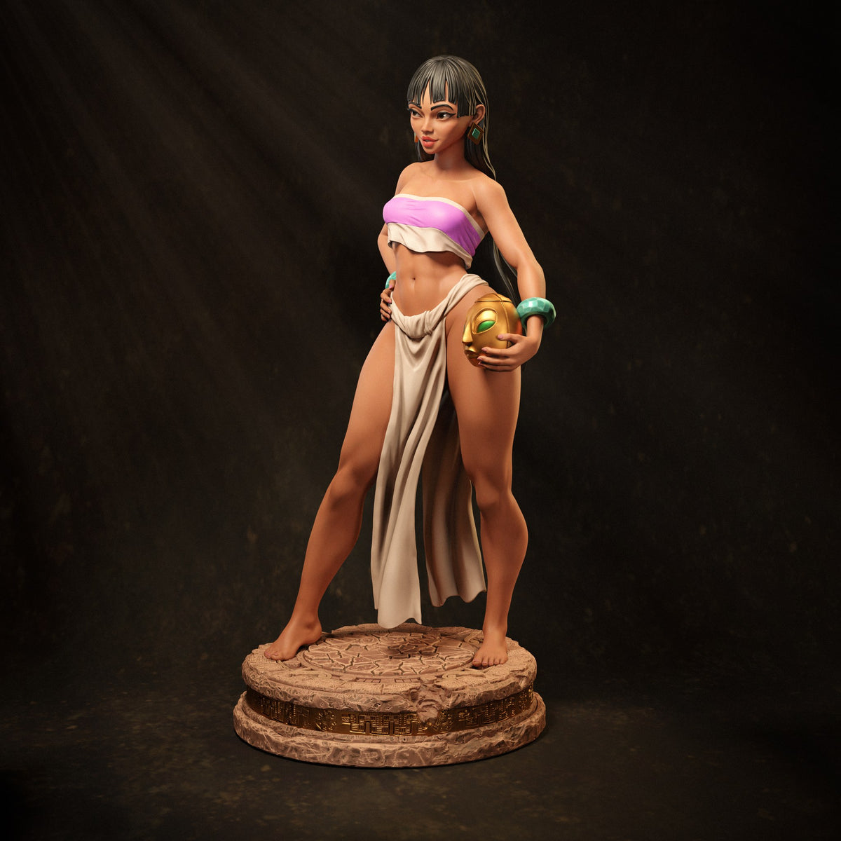 Chel resin figure
