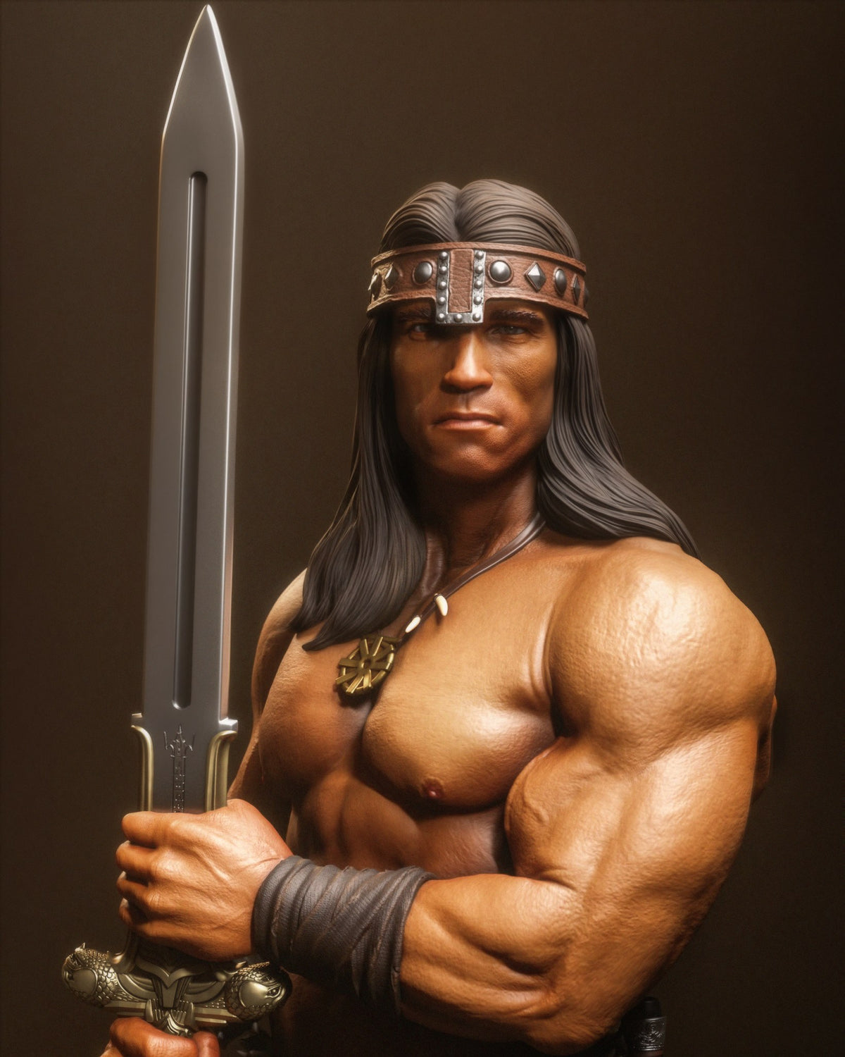Conan the Barbarian resin figure