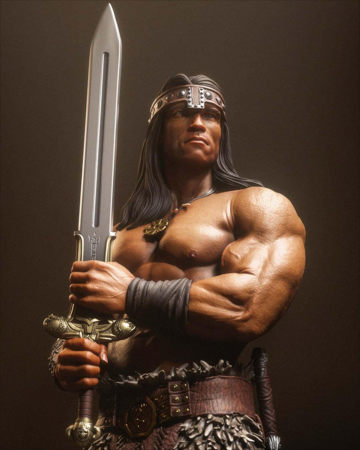 Conan the Barbarian resin figure