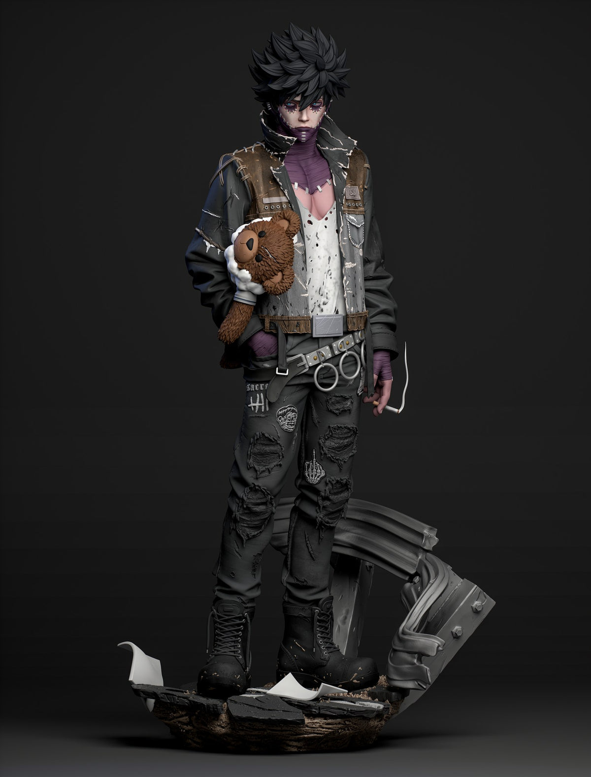 Dabi resin figure