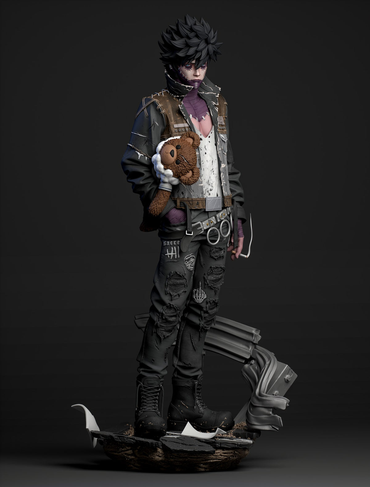 Dabi resin figure