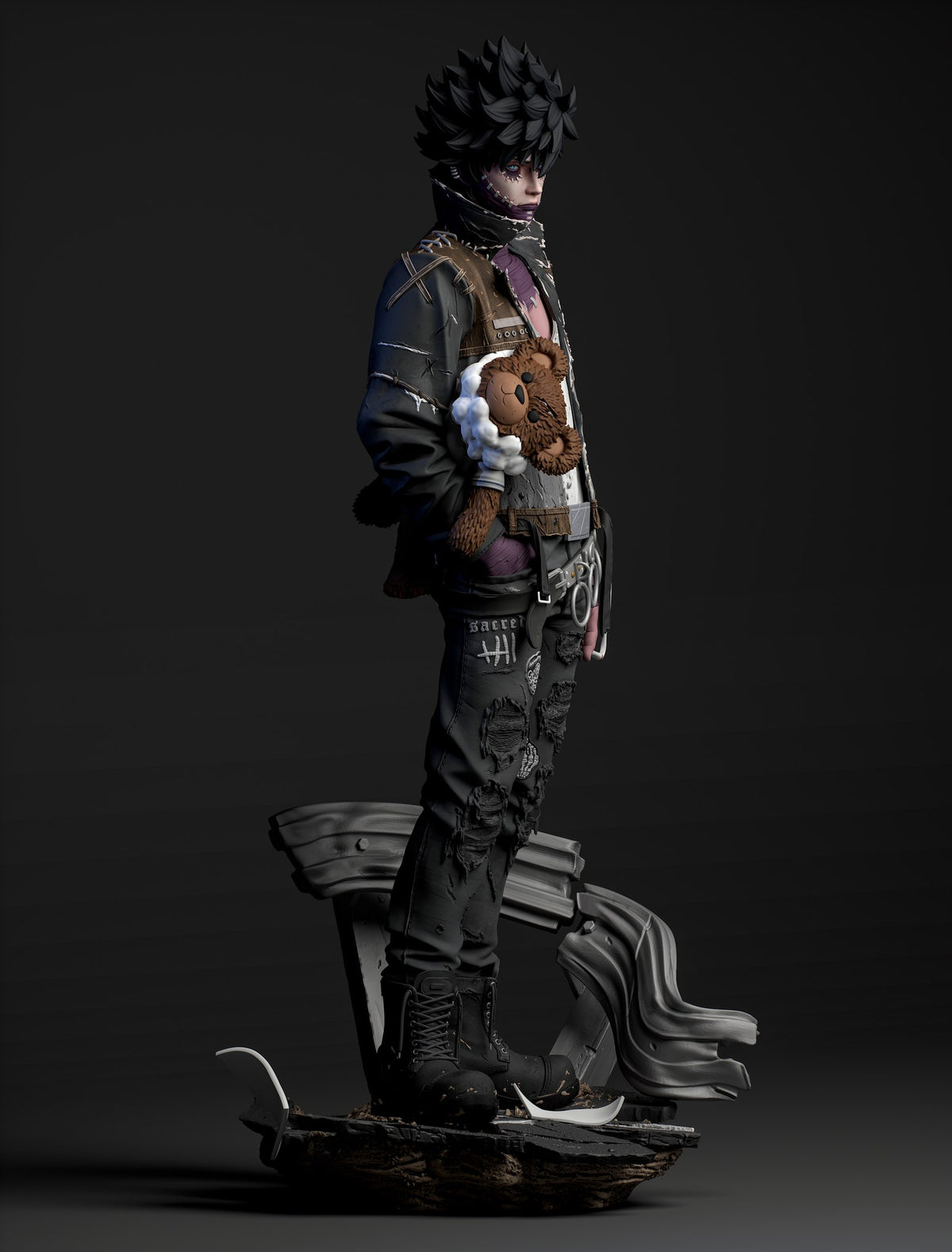 Dabi resin figure