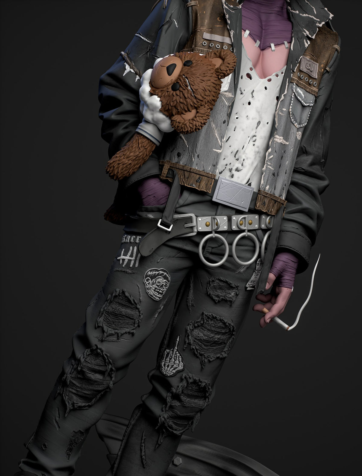 Dabi resin figure