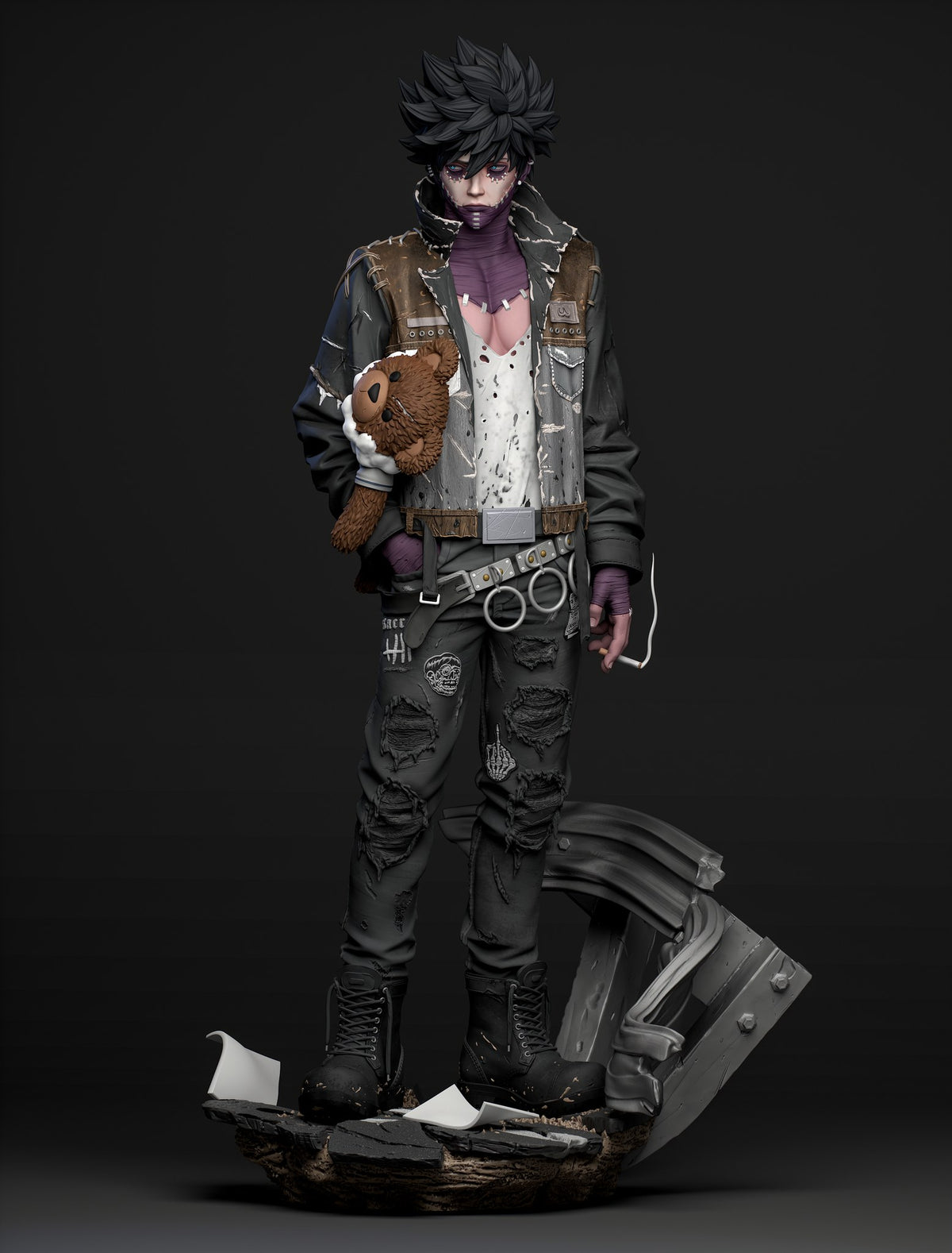 Dabi resin figure