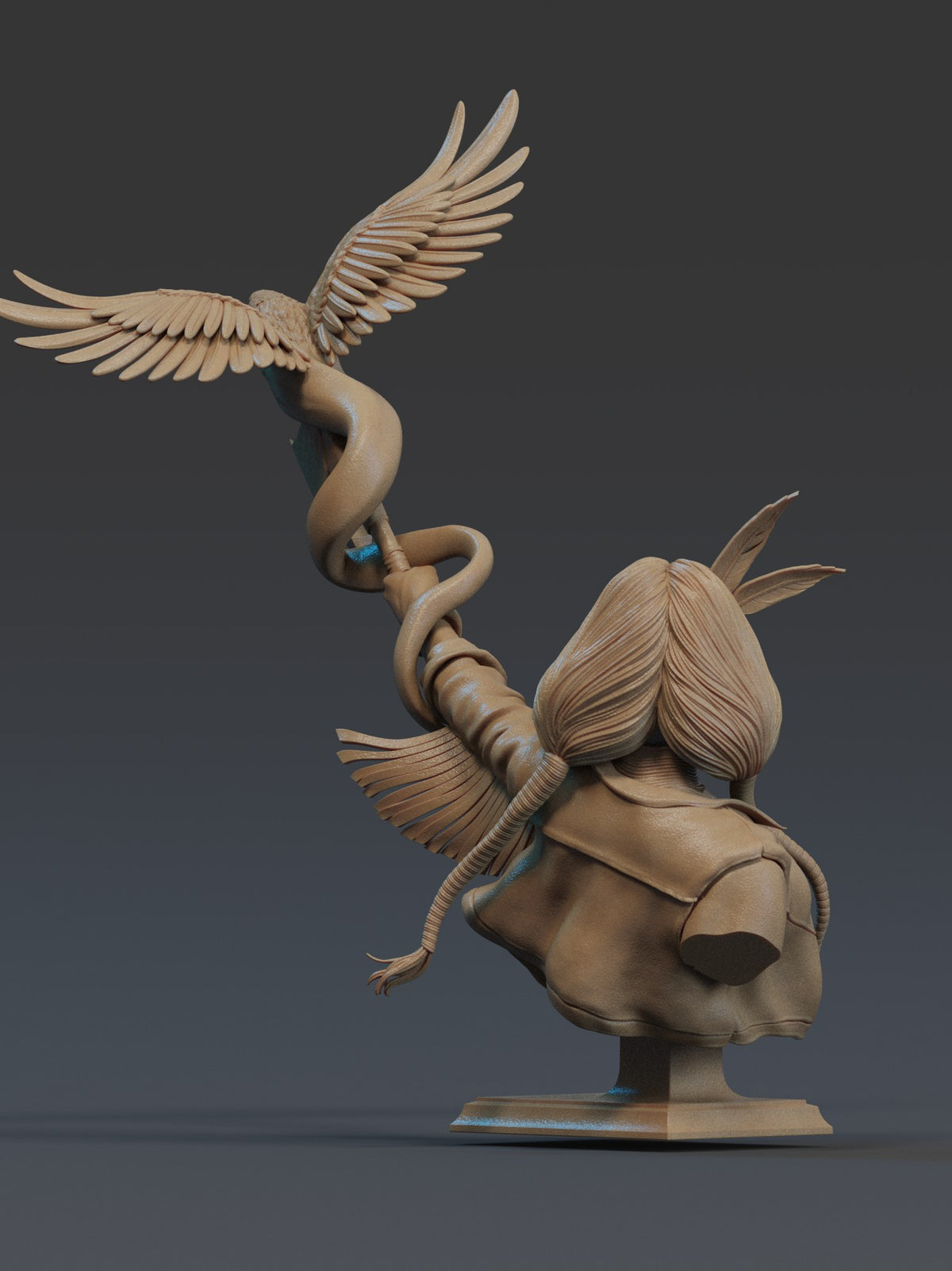 Dani Moonstar Mirage resin figure