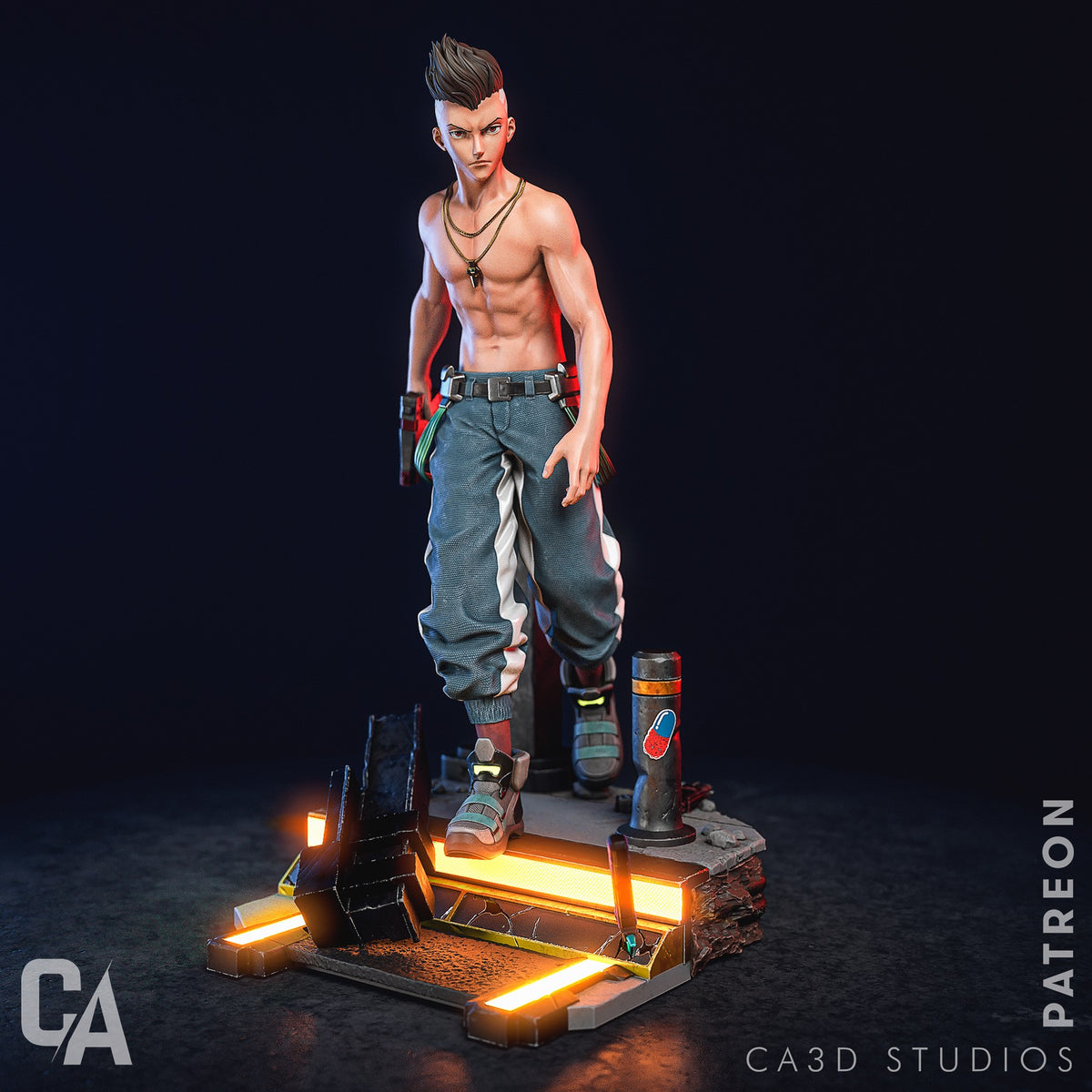 David Martinez resin figure