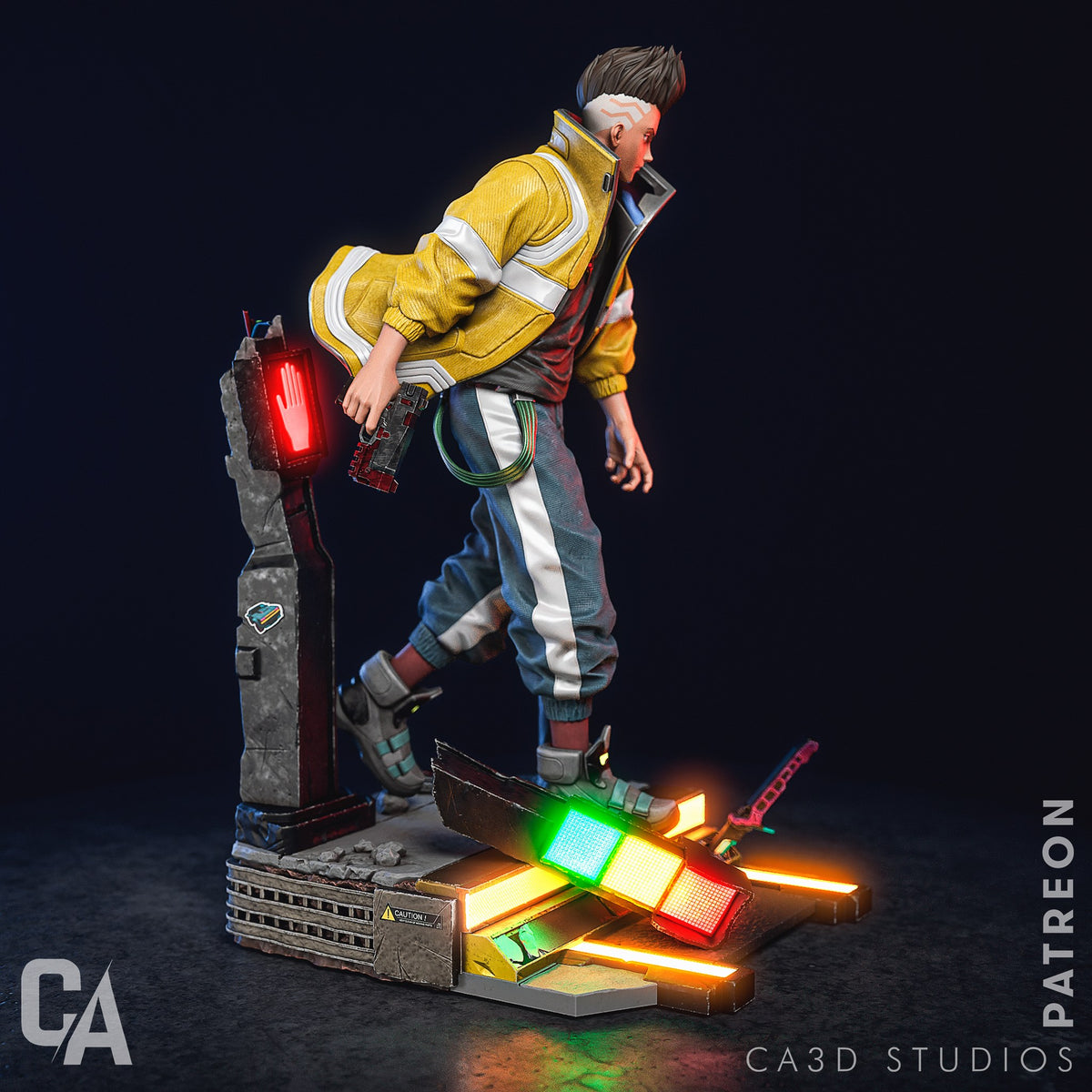 David Martinez resin figure